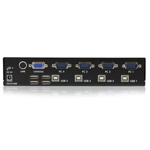 4 PORT VGA USB KVM SWITCH IN