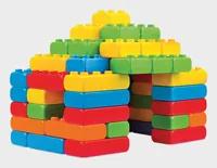 Max Bersinger Baukasten Marioinex Junior Bricks - 60 Teile - Altersempfehlung ab: 12 Monaten - Material: Kunststoff - Anzahl Teile: 60 Teile