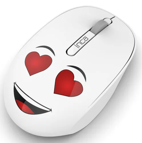 INCA Wrls Maus 1200DPI3Tasten2.4GHzUSB-A WEENY Emoji ws