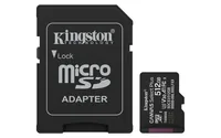 KINGSTON 512GB -  microSDXC -  Canvas -  Select -  Plus -  Gen3 -  150MB/s -  A1 -  Card -  + -  Adapter