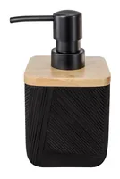 Kleine Wolke Seifenspender Crossover 700 ml, Nature/Schwarz - Fassungsvermögen: 700 ml - USB-Schnittstelle: Nein - Detailfarbe: Nature - Schwarz - Wandmontage: Nein - Sensor-Technik: Nein