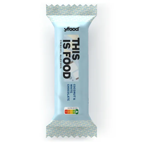YFOOD Riegel White Coconut 12 x 60 g - Produktkategorie: Nahrungsergänzungsmittel - Geschmacksrichtung: Weisse Schokolade - Kokos - Packungsgrösse: 720 g - Vegan: Nein - Produkttyp: Riegel - Natürlich Leben: Keine Besonderheiten