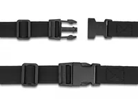 DeLOCK Luggage Strap adjustable 1.5 m black 2 pcs