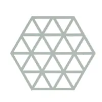 Zone Denmark Topfuntersetzer Triangle Nordic Sky Hellgrau - Anwendungsbereich: Pfanne  - Topf  - Material: Silikon - Detailfarbe: Hellgrau - Set: Nein - Zusammenklappbar: Nein - Verpackungseinheit: 1 Stück