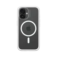 Rhinoshield Mod NX MagSafe iPhone 16 White - Grundfarbe: Weiss - Fallsicher: Nein - Kompatible Hersteller: Apple - Detailfarbe: Weiss - Mobiltelefon Kompatibilität: iPhone 16 - Material: Recycling-Kunststoff