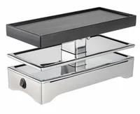 Koenig Racletteofen 1 or  2 Personen - Anzahl Personen: 2 - Funktionen: Grill - Raclette - Connect-System: Nein - Grillplatte: Aluminiumguss (beschichtet) - Pfännchenablage: Ja