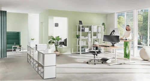 Leitz 65400089 cuscino Grigio scuro Cuscino da seduta