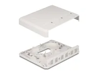 DeLOCK Keystone Surface Mounted Box 6 Port for fiber optic and network white