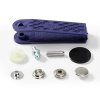 Prym Druckknöpfe Camping 15 mm, Nachfüllpack,10 Stück - Detailfarbe: Schwarz