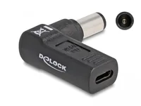 Delock Adapter USB-C zu HP 7.4 x 5.0 mm 90° gewinkelt - Zubehörtyp: Adapter