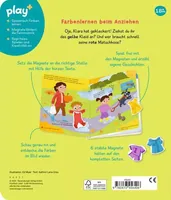 play+ Mein Spiel mit-Magnetbuch: Komm, wir lernen die Farben - Thema: Diverse - Sprache: Deutsch - Altersempfehlung ab: 18 Monaten - Einband: Ohne - Anzahl Seiten: 0 - Altersgruppe: Kleinkinder