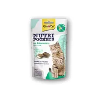 Gimpet Katzen-Snack Nutri Pockets Minze & Multi-Vitamin, 60g - Snackart: Biscuits - Tierbedürfnis: Kein besonderes Bedürfnis - Packungsgrösse: 60 g - Produkttyp: Ergänzungsfutter - Fleischsorte: Fleischerzeugnis - Tierart: Katze
