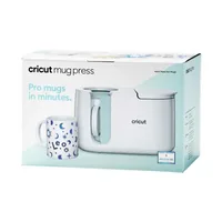 Cricut Transferpresse Mug Press Tassenpresse Sublimation - Heizplattengrösse: 15.2 x 17.8 cm - Detailfarbe: Weiss - Material: Kunststoff
