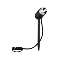 Paulmann Gartenspot Plug & Shine Pike 45° 3000 K, Erweiterung - Leuchten Kategorie: Spot - Dimmbar: dimmbar - Lichtfarbe: Warmweiss (WW) - Gesamtleistung: 3.5 W - Zusätzliche Ausstattung: Mit Erdspiess - Leuchtenfarbe: Grau