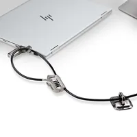 StarTech.com Laptop/Desktop &amp; Peripheral Lock Kit, 9.8ft (3m)