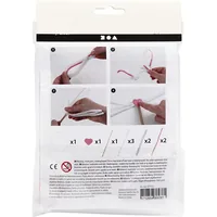 Creativ Company Bastelset Mini Haarreif 1 Stück - Verpackungseinheit: 1 Stück - Material: Wolle - Plastik - Holz - Detailfarbe: Mehrfarbig - Produkttyp: Bastelset