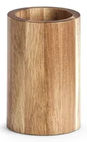Zeller Present Zahnputzbecher Akazie Braun - Detailfarbe: Braun - Detailmaterial: Holz - Kunststoff - Grundmaterial: Holz - Kunststoff