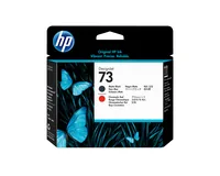 HP 73 Matte Black and Chromatic Red DesignJet Printhead testina stampante Getto termico d'inchiostro