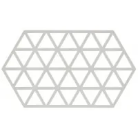 Zone Denmark Topfuntersetzer Triangles Hellgrau - Anwendungsbereich: Pfanne  - Topf  - Material: Silikon - Detailfarbe: Hellgrau - Set: Nein - Zusammenklappbar: Nein - Verpackungseinheit: 1 Stück