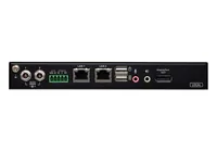 Aten KVM Switch CN9950 DisplayPort - Konsolen Ports: USB 2.0 - 3.5 mm Mikrofoneingang - DisplayPort - 3.5 mm Kopfhöreranschluss - Computer Ports: 3.5 mm Kopfhöreranschluss - 3.5 mm Mikrofoneingang - DisplayPort - KVM-Art: Netzwerk - Anzahl Geräte: 1 - Mon