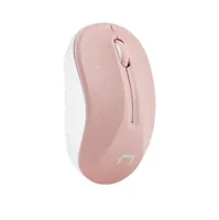 Natec Wireless Mouse Toucan Pink & White 1600DPI