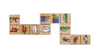 Viga Sortierspiel Domino - Altersempfehlung ab: 3 Jahren - Eigenschaften: Keine Eigenschaft - Material: Holz - Detailfarbe: Nature - Mehrfarbig