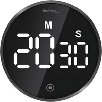Technoline Timer KT 600 - Betriebsart: Batteriebetrieb - Funksignal: Ja - Funktionen: Timer - Ausstattung: Digitale Projektion - Zeit - Displaytyp: Digital - Detailfarbe: Schwarz