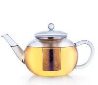 Creano Teekanne 1.6 l, Transparent - Material: Borosilikatglas - Detailfarbe: Transparent - Filtertyp: Edelstahlfilter - Fassungsvermögen: 1.6 l - Kompatible Kochfelder: Manuell - nicht für Kochfelder