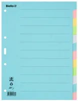 BIELLA Kartonregister A4 46141200U bunt 12-teilig