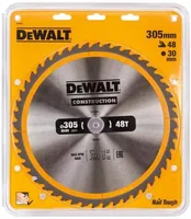 DEWALT Kreissägeblatt 305 x 30 mm, 48 WZ - Zubehörtyp: Kreissägeblatt - Verpackungseinheit: 1 Stück - Für Material: Holz - Kunststoff