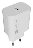 WALL CHARGER NATEC RIBERA 1X USB-C 20W WHITE