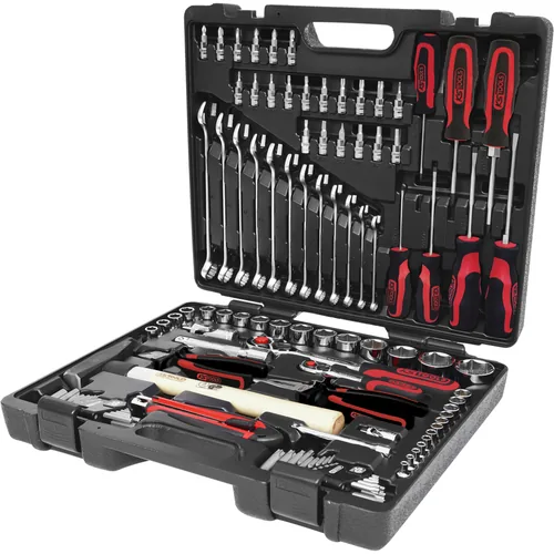 KS Tools 1/4 +1/2  CHROMEplus Universal-Werkzeug-Satz, 97-tlg