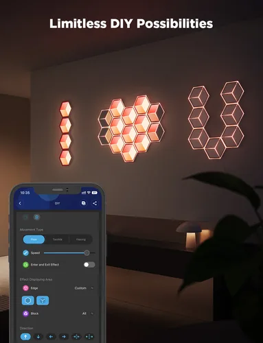 Govee H106A Lampada a parete intelligente Wi-Fi/Bluetooth