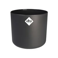 Elho Blumentopf B. for soft 1.6 l, Anthrazit - Aufhängevorrichtung: Nein - Detailfarbe: Anthrazit - Detailmaterial: Recycled Kunststoff - Grundmaterial: Kunststoff