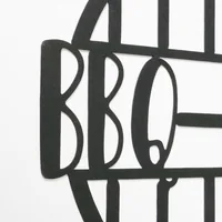 Boltze 2056186 indoor decorative plaque/sign Iron, Metal Black