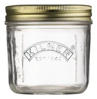 Kilner 65025066 jar Round Glass, Metal Transparent