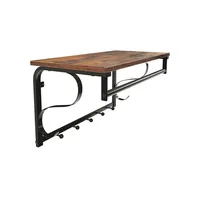 Vasagle LCR11BX clothing hanger Black, Wood
