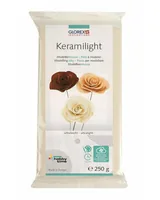 Glorex Modelliermasse Keramiplast 250g - Packungsgrösse: 250 g - Set: Nein - Anwender: Kinder - Detailfarbe: Weiss - Modelliermasse Art: Modelliermasse - Trocknung: Lufttrocknend