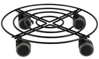 Esschert Design Pflanzentrolley S Schwarz - Detailfarbe: Schwarz - Material: Eisen - PVC - Polypropylen (PP)