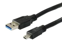 CONCEPTRONIC 4-Port Hub USB-A3.0Mini-B ->4xA3.0 o.Netz. sw