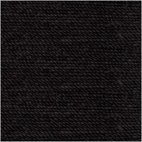 Rico Design Häkel- und Strickgarn Essentials Crochet 50 g, Schwarz - Detailfarbe: Schwarz - Garn-Art: Häkel- und Strickgarn - Set: Nein