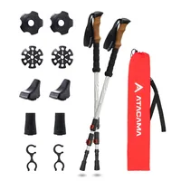 Atacama Nordic Walking Stöcke 110-135 cm - Höhenverstellbar: Ja - Länge: 135 cm - Gewicht: 270 g - Paarweise: Ja - Ausziehbar: Ja - Einsatzgebiet: Nordic Walking