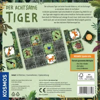 Kosmos Kinderspiel Der achtsame Tiger -DE- - Sprache: Deutsch - Kategorie: Merkspiel - Altersempfehlung ab: 5 Jahren - Spieldauer: 15 min - Min. Anzahl Spieler: 2 - Max. Anzahl Spieler: 5