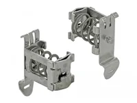 Delock Schirmklemme für Hutschiene - Kabeldurchmesser 4 - 13,5 mm