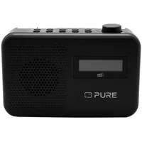 Pure DAB+ Radio Elan One2 Schwarz - Widerstandsfähigkeit: Keine Angabe - Radio Tuner: DAB+ - FM - Stromversorgung: Batteriebetrieb - Netzbetrieb - Detailfarbe: Schwarz - Streaming Formate: Keine - Ausstattung: Display - Lautstärkeregler - Schlummerfunktio