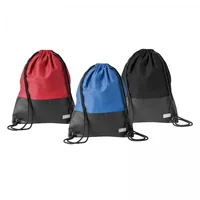 Pagna 99513-03 backpack Black/Red Cotton, Faux leather, Polyester