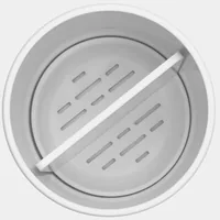 Brabantia Zahnputzbecher ReNew Weiss - Detailfarbe: Weiss - Detailmaterial: Kunststoff - Grundmaterial: Kunststoff