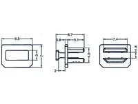 Delock Staubschutz Mini DP f mit Griff 10 Stk. Schw. - Kabeltyp: Adapter - Videoanschluss Seite A: Mini-DisplayPort - Videoanschluss Seite B: Keiner