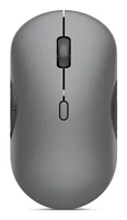 Lenovo 700 - Mus - multi-enhed - højre- og venstrehåndet - optisk - 6 knapper - trådløs - Bluetooth 5.3, 2.4 GHz - trådløs modtager (USB) - luna-grå - brun kasse - for ThinkPad T16 Gen 4 21QN