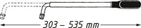 Radmuttern-Schlüssel 772, 1/2"" (chrom, ausziehbar)